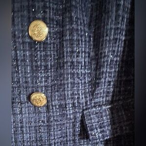 Sparkle, blue blazer